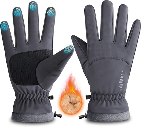 rivmount Winter Waterproof Ski Snow Warm Gloves for Women Men, Windproof Cold Weather Thermal with Touchscreen Fingers, for Running Driving Cycling Hiking Biking Outdoor Sports Daily Work in Saudi Arabia