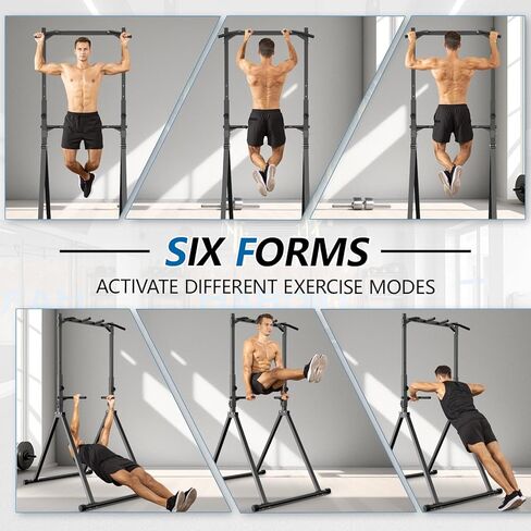 Pull Up Station Pull Up Bar for Home Gym Equipment Dip Station Power Tower Strength Training Fitness Equipment in Saudi Arabia