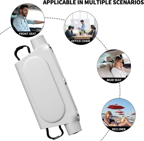 Car Backseat Cooling Fan,Portable Car Back Fans,Cooler USB Car Fan with 3 Speeds, Adjustable Wind Speeds Cooling Tool, Portable Backseat Vehicle Fan for Sedans, SUV Truck and Cars (Beige) in Saudi Arabia