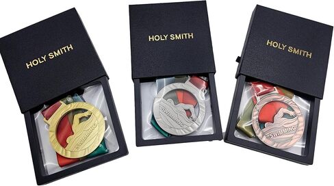 Swimming Medal - 2.75 Inch Perfect for Kids and Adults Ideal for Individual and Team Awards in Saudi Arabia