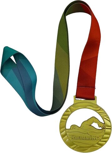 Swimming Medal - 2.75 Inch Perfect for Kids and Adults Ideal for Individual and Team Awards in Saudi Arabia