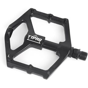 Mountain Bike Pedals, 2 Sealed Bearings Lightweight Platform, TTPRO AL-99, Wide Paltform and Lightweight of Bicycle Pedals, for Road Mountain Bike