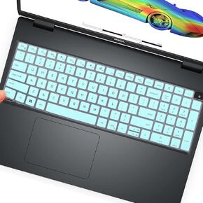 Keyboard Cover for Dell Precision 16 7670 7680 Laptop, Dell Precision 7770 7780 16 Inch Laptop Accessories Protective Keyboard Cover Skin-Black
