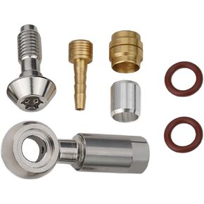 Bike Hydraulic Hose Fitting Insert Banjo For For MAGURA MT4 MT6 MT8 MT5 MT7, Brake Tubing Fitting Set New(A)