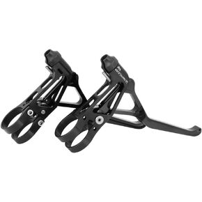 Keenso V Brake Handles, Cycling Brake Levers, Cycling Accessory for Folding Bike, Road Bike(Black) and Spare Parts