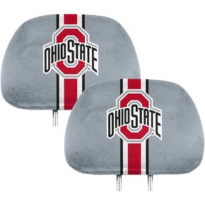 FANMATS NCAA Unisex-Adult Printed Headrest Cover