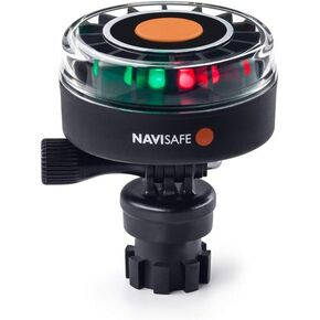 Navisafe Navilight Tricolor 2NM مع قاعدة Navimount