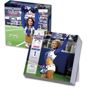 TURNER LICENSING Dallas Cowboys Cheerleaders Sideline Box Calendar (25998052010)