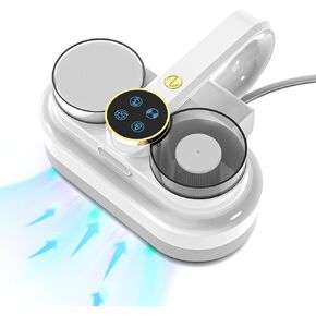 مكنسة كهربائية للسرير بدون سلك، مكنسة كهربائية محمولة قابلة لإعادة الشحن للمرتبة مع الأشعة فوق البنفسجية والموجات فوق الصوتية، شفط قوي وضرب عالي التردد لتنظيف عميق من الغبار/شعر الحيوانات الأليفة وما إلى ذلك. (لاسلكي) in Kuwait