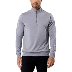 INTO THE AM Endeavor Quarter Zip Pullover Men S-4XL Mens 1/4 Zip Golf Sweater Jacket