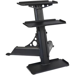 Body-Solid (GDKR50) 3-Tier Kettlebell Rack - Compact, Durable Kettlebells Weight Stand for Home Gym, Fits 5-50 lb Kettle bells
