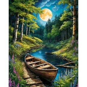 eniref Paint by Numbers Kit for Adults Canvas,Cute Elephant Easy DIY Paint by Number for Adults Beginners,Animals Acrylic Paint Painting Art Perfect for Gifts and Home Decor 16X20 Inch in Kuwait