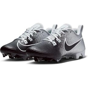 Nike Vapor Edge Speed 360 2 Men's Football Cleats (DA5455-003, Silver/White/Light Smoke Grey/Black)