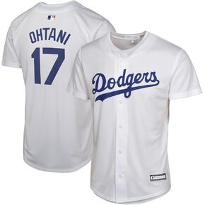 Outerstuff Shohei Ohtani Los Angeles Dodgers MLB Kids Youth 8-20 White Home Player Jersey