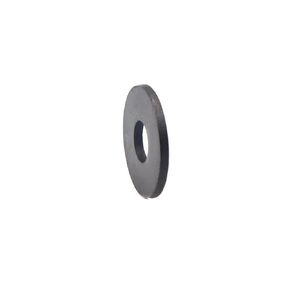 50pcs Black M8 Flat Washers(OD=24mm, 2mm Thickness) Grade 8 Carbon Steel, Zinc Plated
