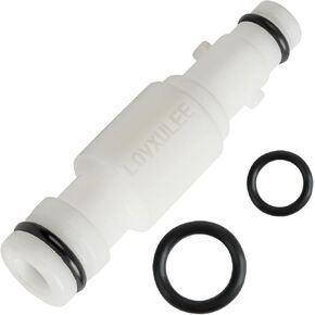 Flush Port Quick Connect Fitting for Yamaha WaveRunner&Sport Jet Boat,Flush Kit for WaveRunner,Flush Hose Adapter Kit for Yamaha PWC Boats