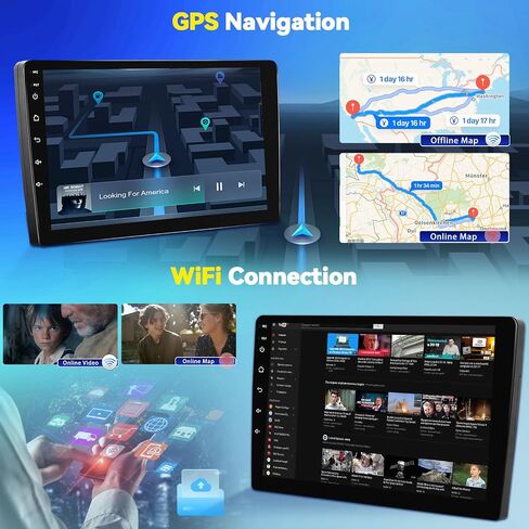 Camecho Radio for Hyundai Veloster 2011-2017, Android 13 Car Stereo with Wireless Carplay Android Auto, 9" Touch Screen Car Radio with Bluetooth, GPS Navigation, WiFi + AHD Backup Camera in Saudi Arabia