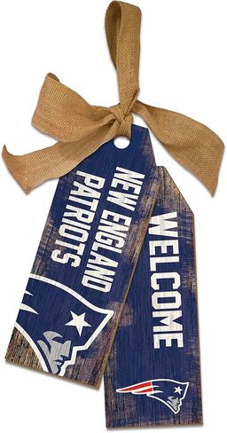 NFL New England Patriots Unisex New England Patriots Team Tags, Team Color, 12 inch in Saudi Arabia
