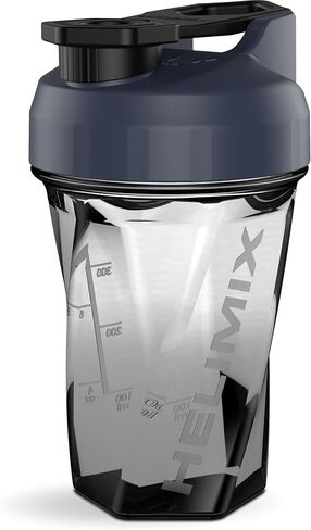 HELIMIX 2.0 Vortex Blender Shaker Bottle Holds upto 28oz | No Blending Ball or Whisk | USA Made | Pre Workout Protein Drink Cocktail Shaker Cup | Weight Loss Supplements Shakes | Top Rack Safe in Saudi Arabia