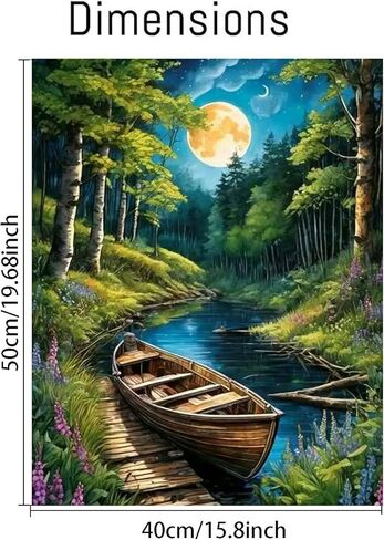 eniref Paint by Numbers Kit for Adults Canvas,Cute Elephant Easy DIY Paint by Number for Adults Beginners,Animals Acrylic Paint Painting Art Perfect for Gifts and Home Decor 16X20 Inch in Kuwait