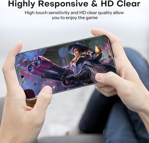 OMOTON 3+2 Pack for Google Pixel 8a Screen Protector, 3 Pack Tempered Glass Screen Protector & 2 Pack Camera Lens Protector for Pixel 8a 2024 Released 6.1-inch, Case Friendly/9H Hardness in Saudi Arabia