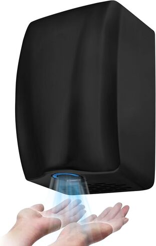 UL Approved Stainless Steel Bathroom Hand Dryer with HEPA Filter, Heavy Duty Automatic Electric High Speed Hand Dryer for Commercial Restroom, Brushed in Kuwait