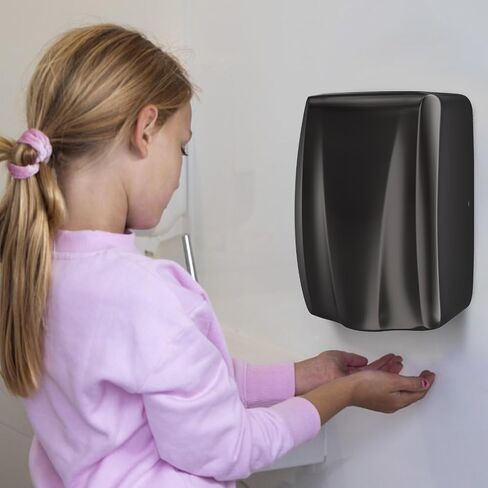 UL Approved Stainless Steel Bathroom Hand Dryer with HEPA Filter, Heavy Duty Automatic Electric High Speed Hand Dryer for Commercial Restroom, Brushed in Kuwait
