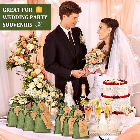 25 قطعة من أكياس هدايا الخيش برباط، حقائب هدايا صغيرة للحفلات مقاس 4 × 6 بوصات + بطاقات هدايا إضافية وخيط، حقائب هدايا صغيرة الحجم للحفلات، وحقائب المجوهرات، والكريسماس، والمهرجانات، وأعياد ميلاد الأطفال، والقهوة، وحقائب الحرف اليدوية in Kuwait