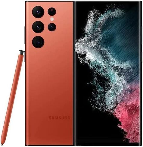 قلم Galaxy S22 Ultra S [مع بلوتوث] بديل لجهاز Samsung Galaxy S22 Ultra 5G قلم ستايلس لجميع الإصدارات 4096، مستشعر الضغط، التحكم بدون لمس للأوامر الجوية + 5 * أطراف (أسود فانتوم) in Saudi Arabia