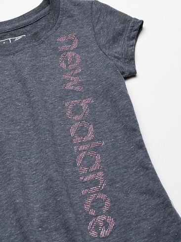 New Balance Girls' Short Sleeve Graphic Tee in Saudi Arabia