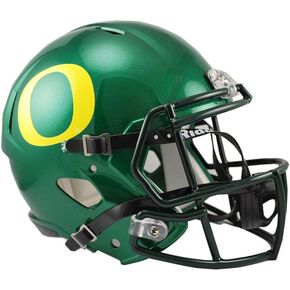 NCAA Oregon Ducks Full Size Speed Replica Helmet, Green, Medium