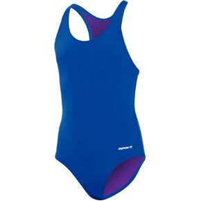 Sporti Girls' Solid Racer Back One Piece Swimsuit (Toddler Little Kid Big Kid)