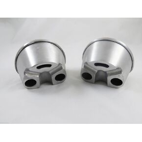 2 Pieces Aluminum Duplicating Flasks Lab Equipment JT-13