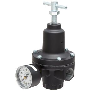 Dixon R07-200R Norgren Series Miniature Regulator without Gauge, 22 SCFM, 1/4" Port Size, 5-100 PSI