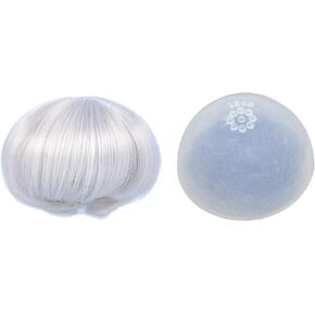 YMY Ob11 Doll Wigs 1/12 Bjd Gsc Doll Short Hair Doll Accessories for Boys and Girls New Year Gift（Brown）