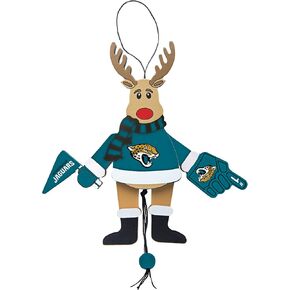 Boelter Brands NFL Unisex NFL Wooden Cheer Ornament