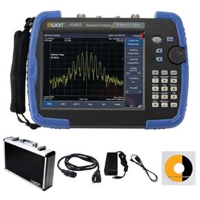 OWON HSA032-TG Handheld Spectrum Analyzer with Tracking Generator,Frequency Range 9 kHz to 3.2 GHz, EMI Pre-Compliance Test Kit with 8 inches IPS LCD Touchscreen Display