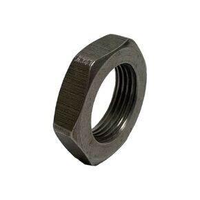 1/2-28 Thread Jam Nuts Black Steel 6PCS Pack