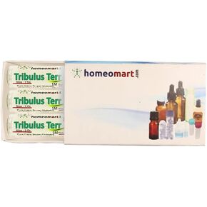 Tribulus Terrestris Homeopathy Pellets (Pills) in 1M Potency Pack of 3