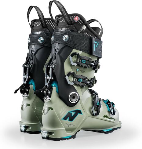حذاء Nordica النسائي غير محدود 95 W DYN دافئ ومتين وقابل للتعديل وممتص للرطوبة وخفيف الوزن وخفيف الوزن للتجول في جميع الجبال in Kuwait