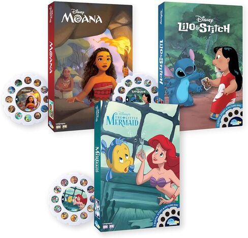 Moonlite Storytime بكرات القصص المصورة، مجموعة 3 قصص، إريك كارل اليرقة الجائعة جدًا، الدب البني، تشيكا تشيكا بوم بوم، قصص رقمية لجهاز العرض، هدايا التعلم المبكر للأطفال بعمر 12 شهرًا فما فوق in Kuwait
