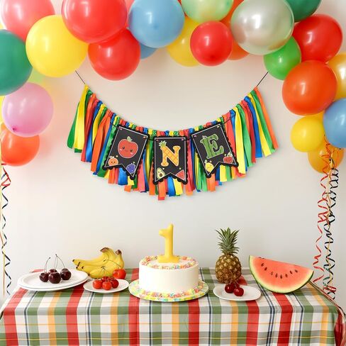 1st Birthday Highchair Banner Girl Floral and Butterfly Banner FairyFirst Birthday Party Decoration One Birthday Banner for Girls Sweet One Banner Photo Props Decor (Pink) in Saudi Arabia