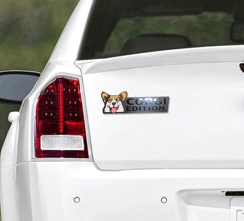 Dog Edition Car Badges, 3D Dog Car Badge Laser Cutting Car Emblem, Car Exterior Emblems Badge,Cute Dogs Badge Rated Car Decals Bumper Stickers Decoration(Bully) in Saudi Arabia