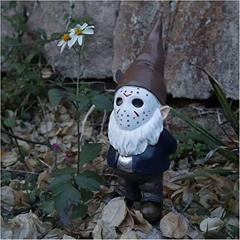 Halloween Decorations Indoor Horror Decor Garden Gnome Garden Statue Home Decor Horror Movie Merchandise in Saudi Arabia