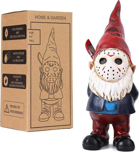 Halloween Decorations Indoor Horror Decor Garden Gnome Garden Statue Home Decor Horror Movie Merchandise in Saudi Arabia