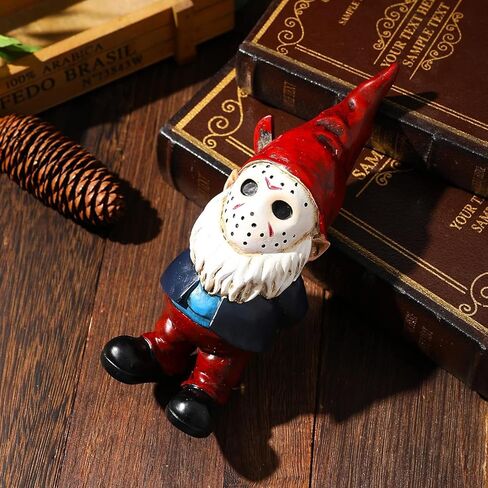 Halloween Decorations Indoor Horror Decor Garden Gnome Garden Statue Home Decor Horror Movie Merchandise in Saudi Arabia
