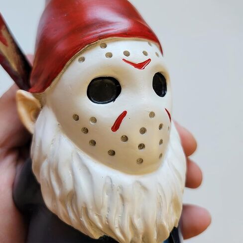 Halloween Decorations Indoor Horror Decor Garden Gnome Garden Statue Home Decor Horror Movie Merchandise in Saudi Arabia