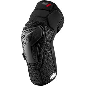 100 Percent Surpass Knee Guards Large Black