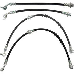 خرطوم فرامل TRQ متوافق مع 2005-2007 Ford Escape 2005-2006 Mazda Tribute Mercury Mariner