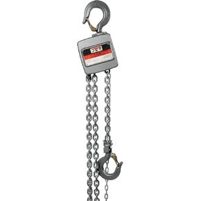 JET 1/2-Ton Aluminum Hand Chain Hoist, 15' Lift (AL100-050-15)